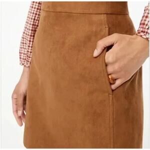J.Crew Brown Suede Women's Skirt